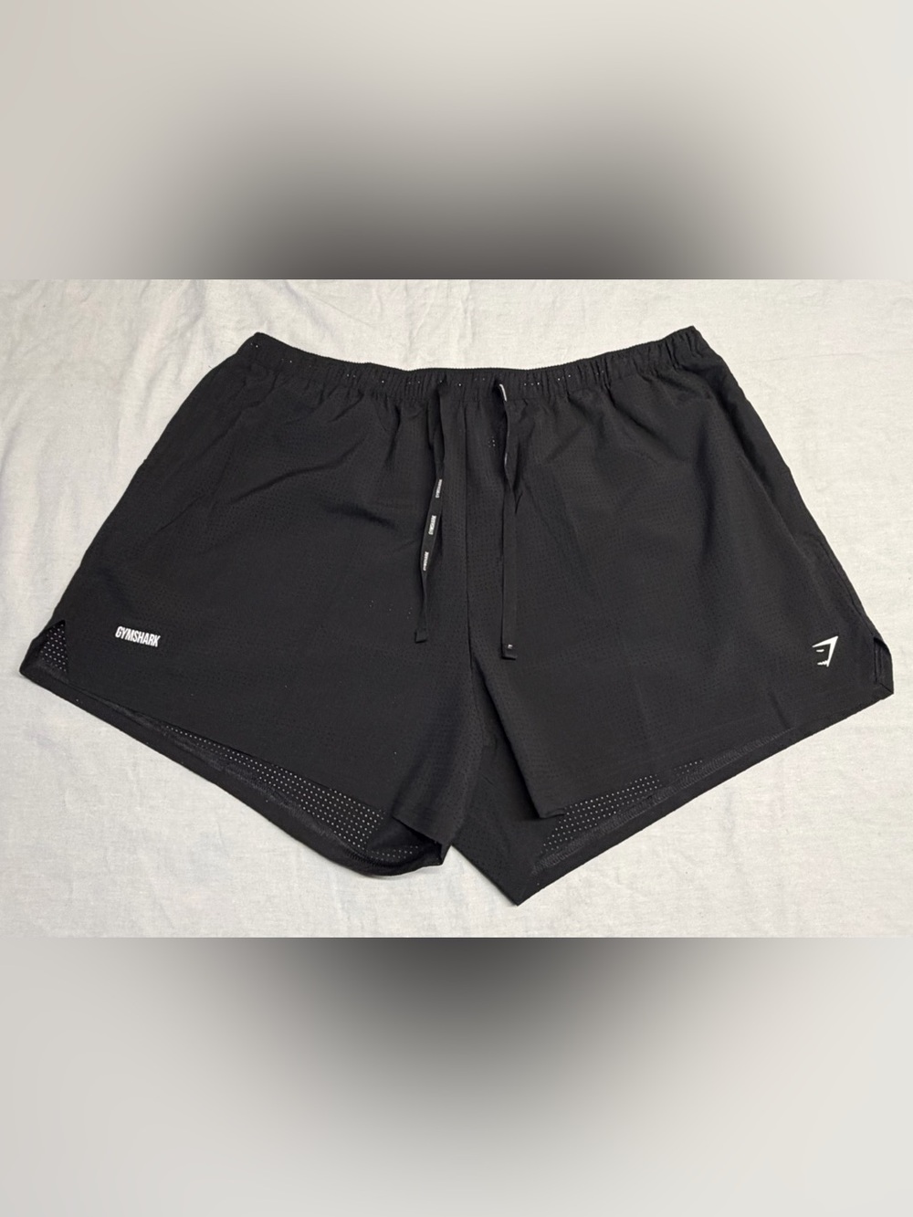 GYMSHARK Train 4” Shorts Men’s Sz XXL Black NWOT
